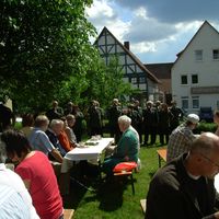 Strandkorb im Garten Bläser in Westuffeln 009